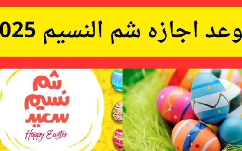 موعد إجازة شم النسيم 2025 في مصر للعاملين في القطاعين الحكومي والخاص: الرنجة والفسيخ