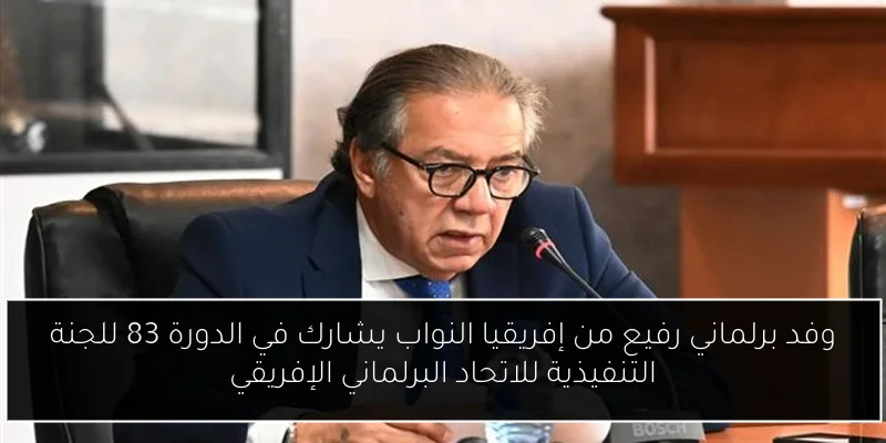 وفد برلماني رفيع من إفريقيا النواب يشارك في الدورة 83 للجنة التنفيذية للاتحاد البرلماني الإفريقي
