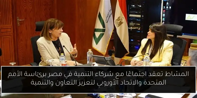 المشاط تعقد اجتماعًا مع شركاء التنمية في مصر برئاسة الأمم المتحدة والاتحاد الأوروبي لتعزيز التعاون والتنمية
