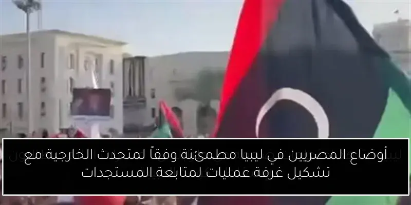 أوضاع المصريين في ليبيا مطمئنة وفقاً لمتحدث الخارجية مع تشكيل غرفة عمليات لمتابعة المستجدات