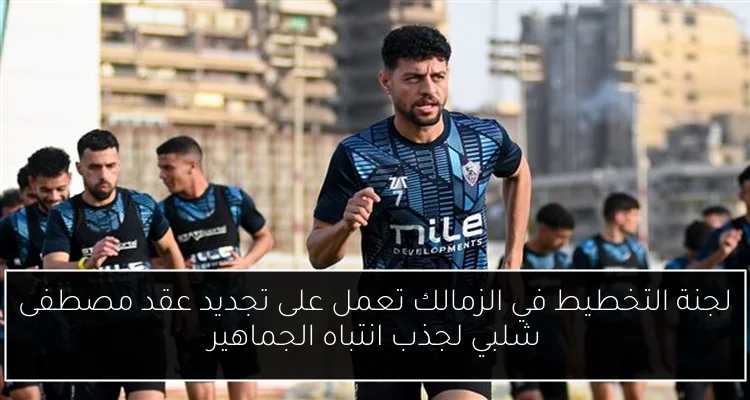 لجنة التخطيط في الزمالك تعمل على تجديد عقد مصطفى شلبي لجذب انتباه الجماهير