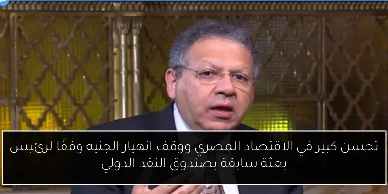 تحسن كبير في الاقتصاد المصري ووقف انهيار الجنيه وفقًا لرئيس بعثة سابقة بصندوق النقد الدولي