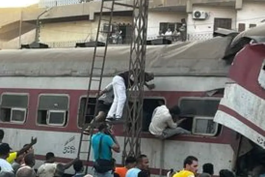 الصحة تعلن عن تحديث جديد لعدد مصابي حادث تصادم قطاري الزقازيق