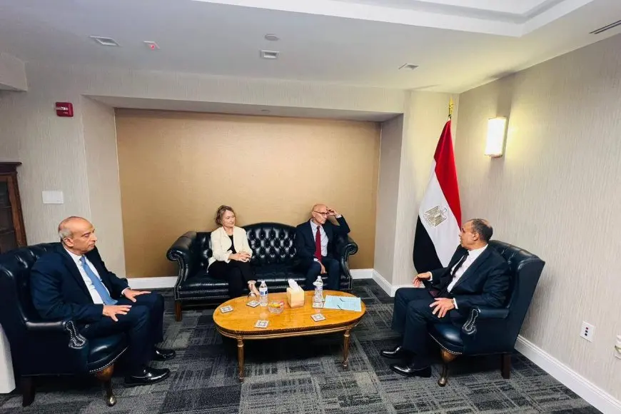 لقاء وزير الخارجية مع المفوض السامي لحقوق الإنسان