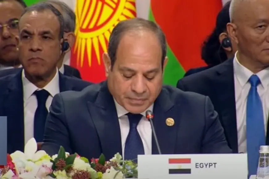 الرئيس السيسي خلال فعاليات بريكس: الحرب على غزة كشفت ازدواجية المعايير العالمية