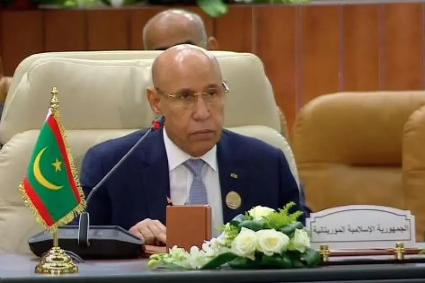 رئيس موريتانيا: نؤيد جهود مصر ونرفض أي تهديد لأمن الدول العربية