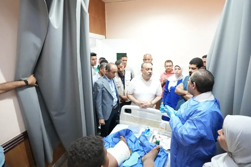محافظ أسيوط يوجه بعلاج مواطن عاجز عن تحمل نفقاته بمستشفى المبرة