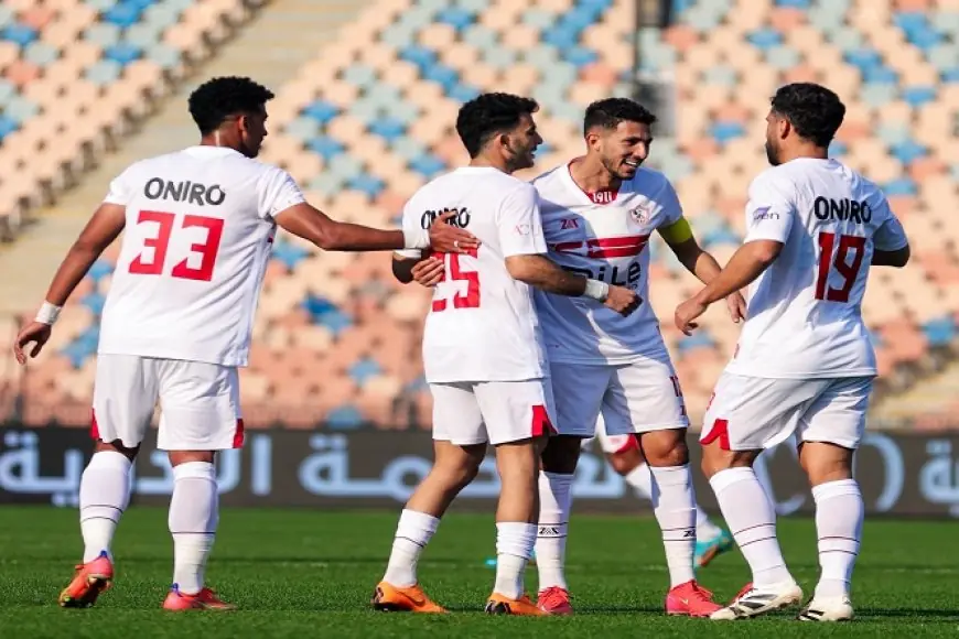 تشكيلة الزمالك أمام المصري.. ناصر منسي يقود الهجوم