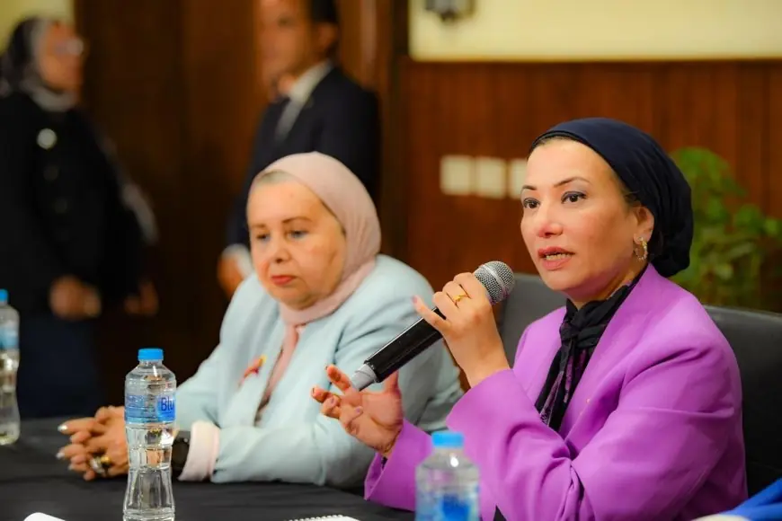 وزيرة البيئة تلقي كلمة تحفيزية للشباب: الإصرار على الحلم هو مفتاح الوصول إليه