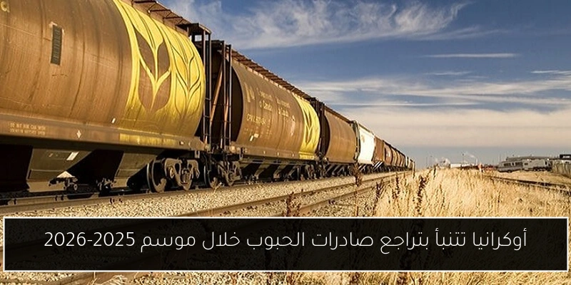 أوكرانيا تتنبأ بتراجع صادرات الحبوب خلال موسم 2025-2026