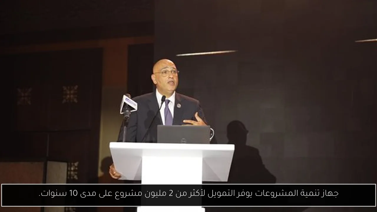 جهاز تنمية المشروعات يوفر التمويل لأكثر من 2 مليون مشروع على مدى 10 سنوات.
