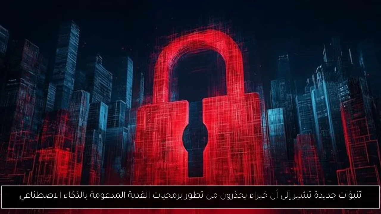 تنبؤات جديدة تشير إلى أن خبراء يحذرون من تطور برمجيات الفدية المدعومة بالذكاء الاصطناعي - أحداث اليوم