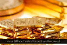 سعر سبيكة ذهب 10 جرام btc اليوم