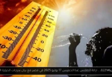 حالة الطقس غدا في مصر