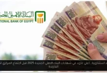 شهادات البنك الاهلي 