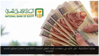 شهادات البنك الاهلي 