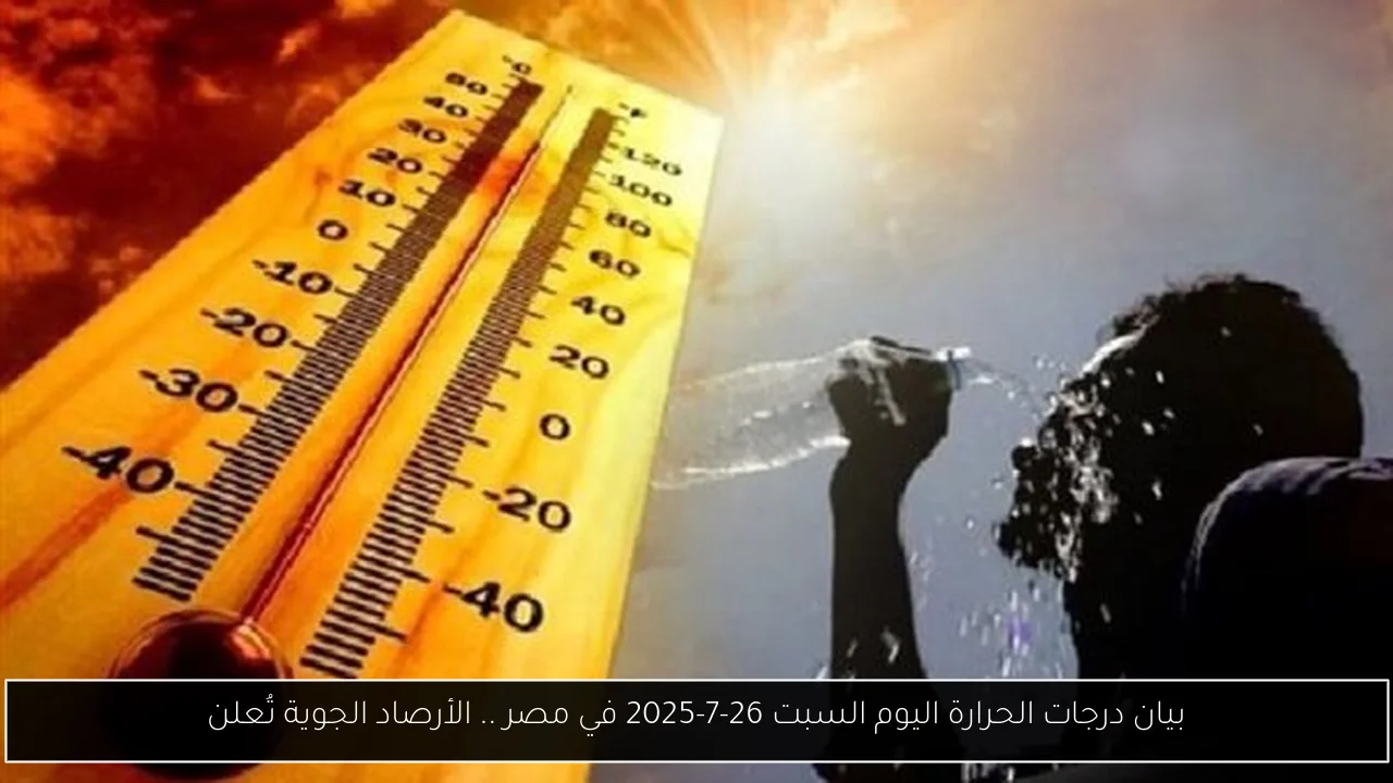 درجات الحرارة