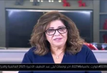 توقعات ليلى عبد اللطيف الأخيرة 2025