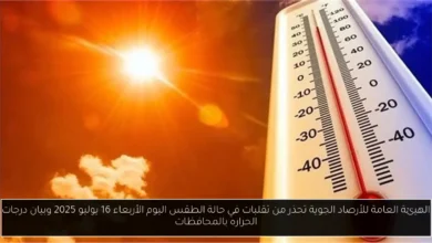حالة الطقس اليوم