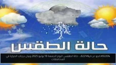 الطقس اليوم