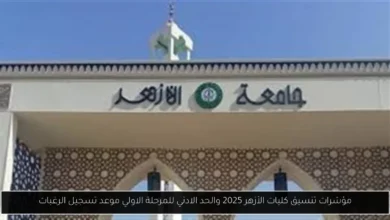 تنسيق كليات الأزهر 2025