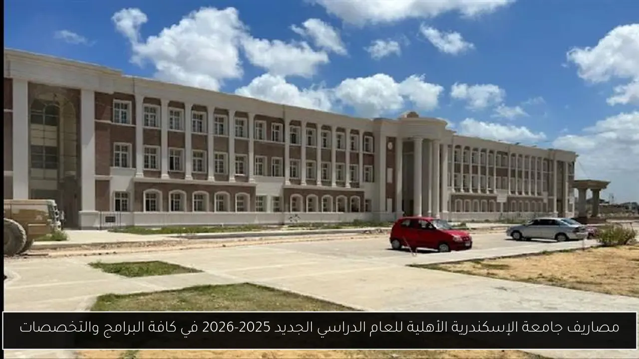 مصاريف جامعة الإسكندرية الأهلية