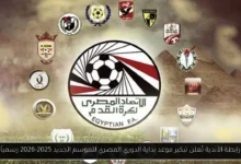 بداية الدوري المصري