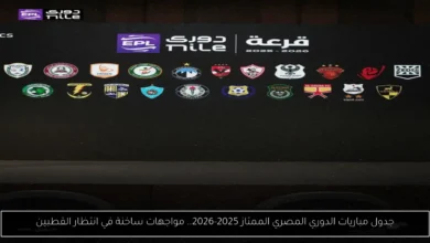 مباريات الدوري المصري الممتاز