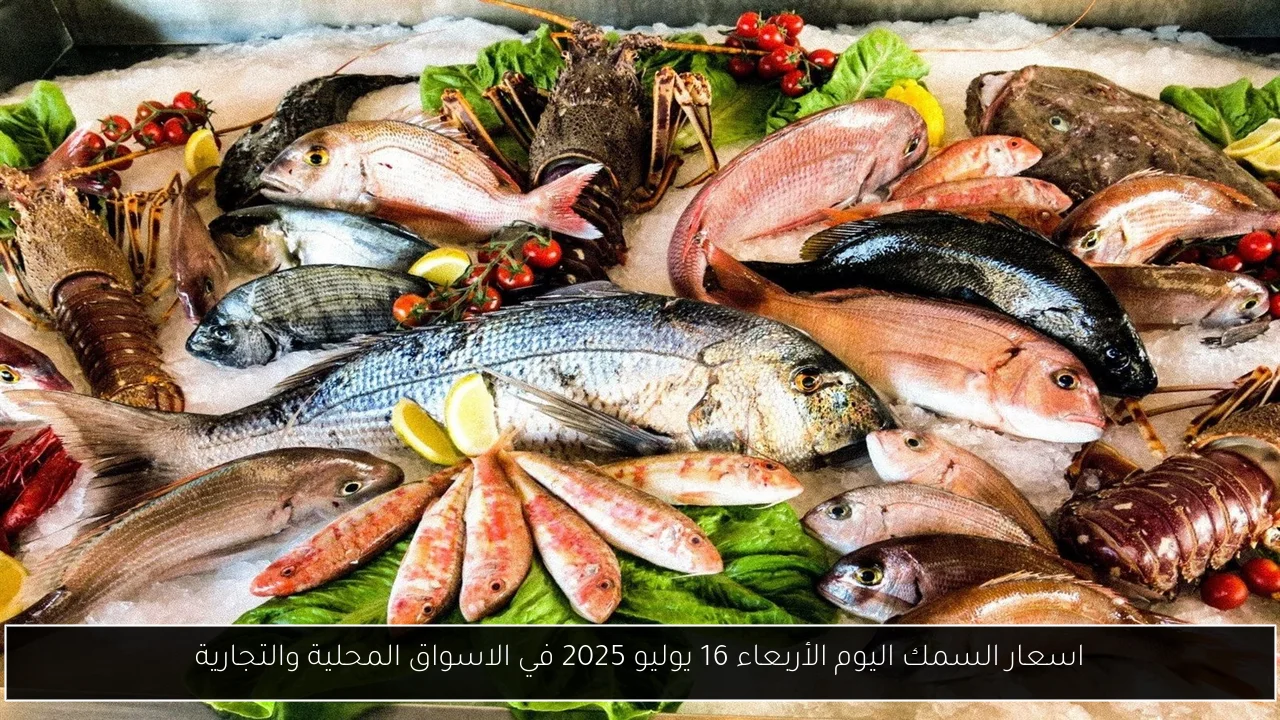اسعار السمك اليوم
