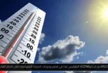 حالة الطقس اليوم