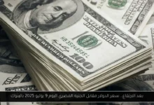 سعر الدولار مقابل الجنيه المصري