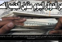سعر الدولار اليوم في السوق السوداء