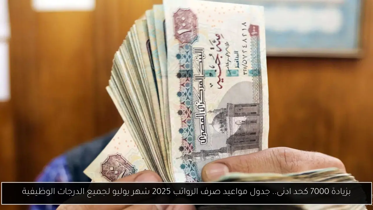 جدول مواعيد صرف الرواتب 2025