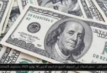 سعر الدولار في السوق السوداء اليوم