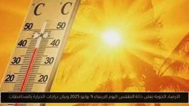 حالة الطقس اليوم