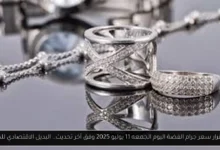 سعر جرام الفضة اليوم