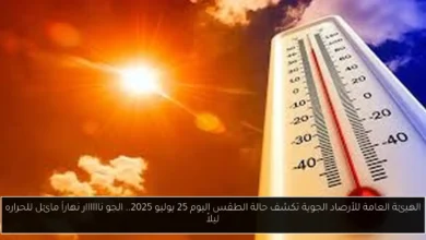 حالة الطقس اليوم