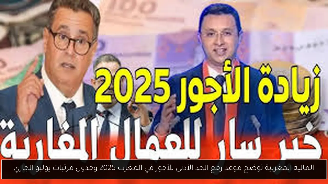 رفع الحد الأدنى للأجور في المغرب 2025