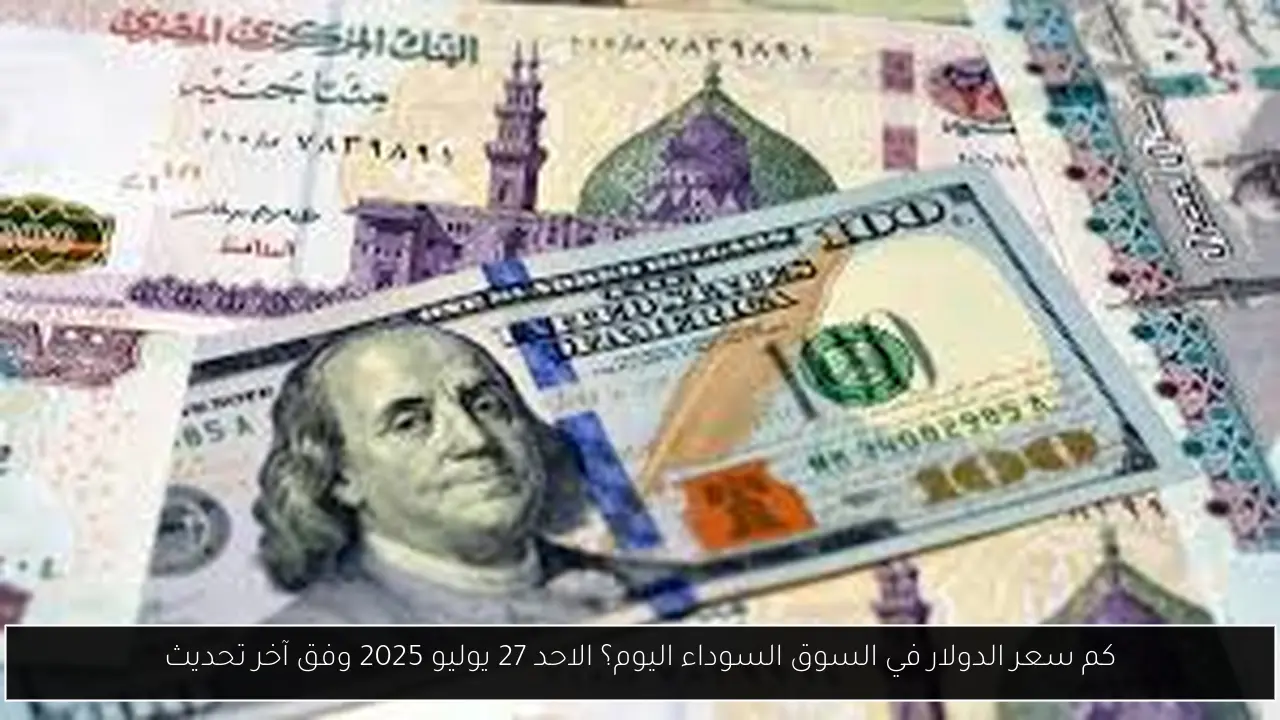 كم سعر الدولار في السوق السوداء اليوم؟