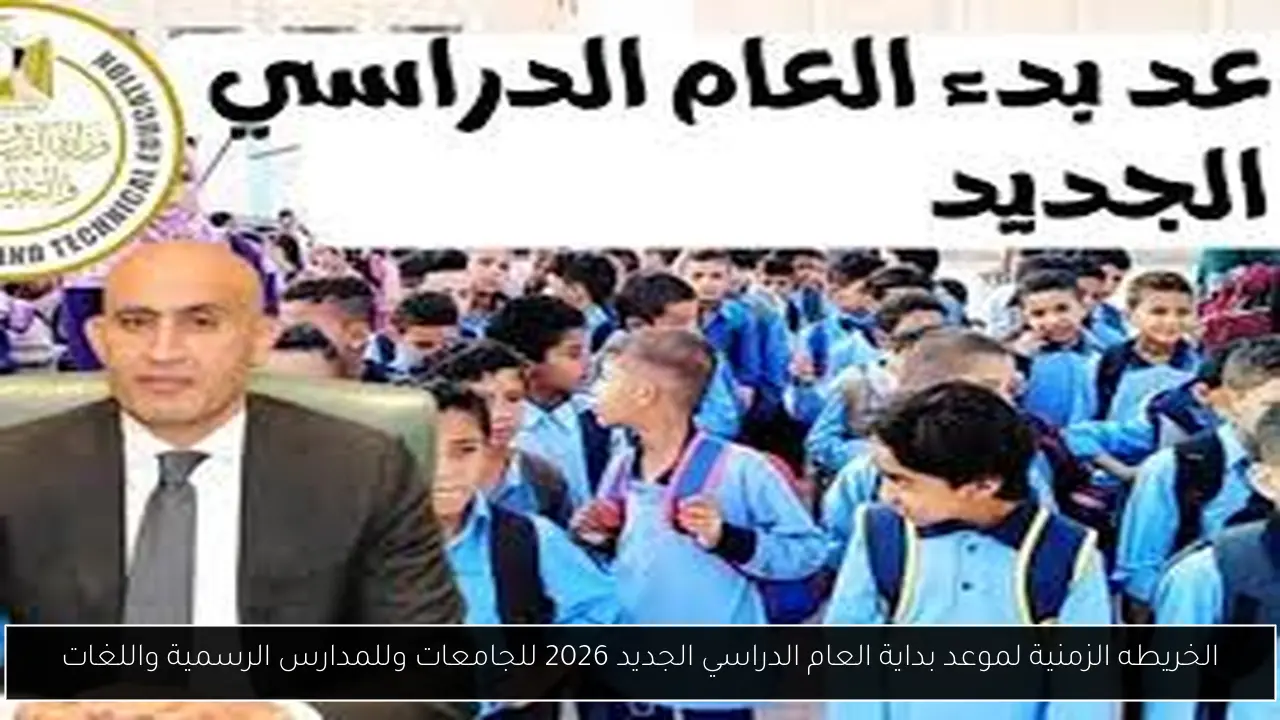 موعد بداية العام الدراسي الجديد 2026 للجامعات