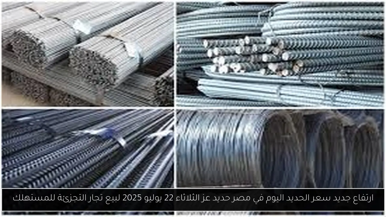 سعر الحديد اليوم في مصر حديد عز
