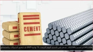 سعر طن الحديد اليوم