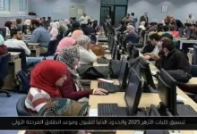 تنسيق كليات الأزهر 2025