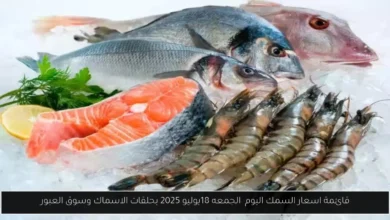أسعار السمك اليوم