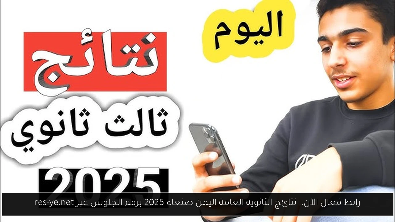 نتائج الثانوية العامة اليمن صنعاء 2025 برقم الجلوس