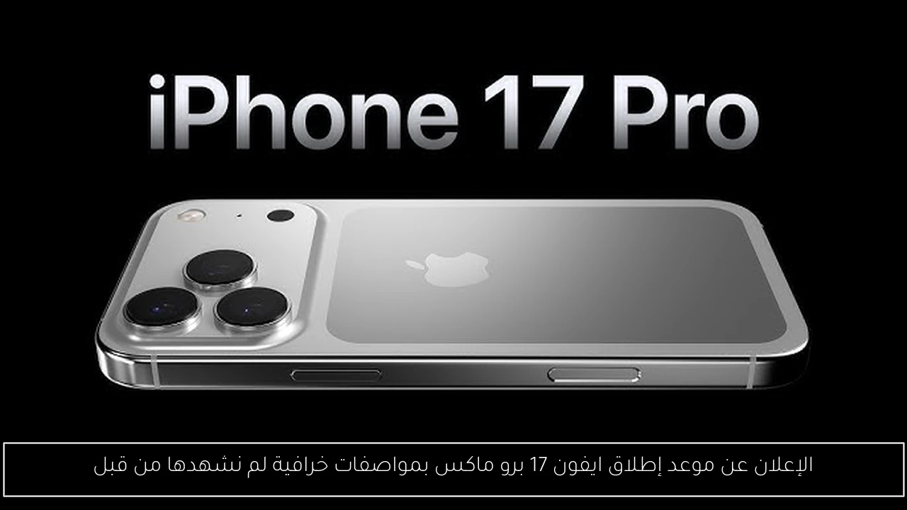 ايفون 17 برو ماكس