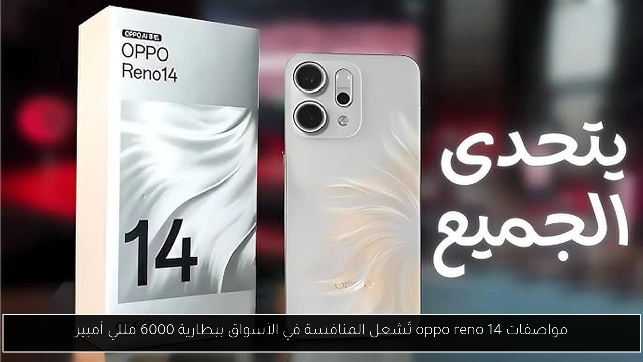 مواصفات oppo reno 14