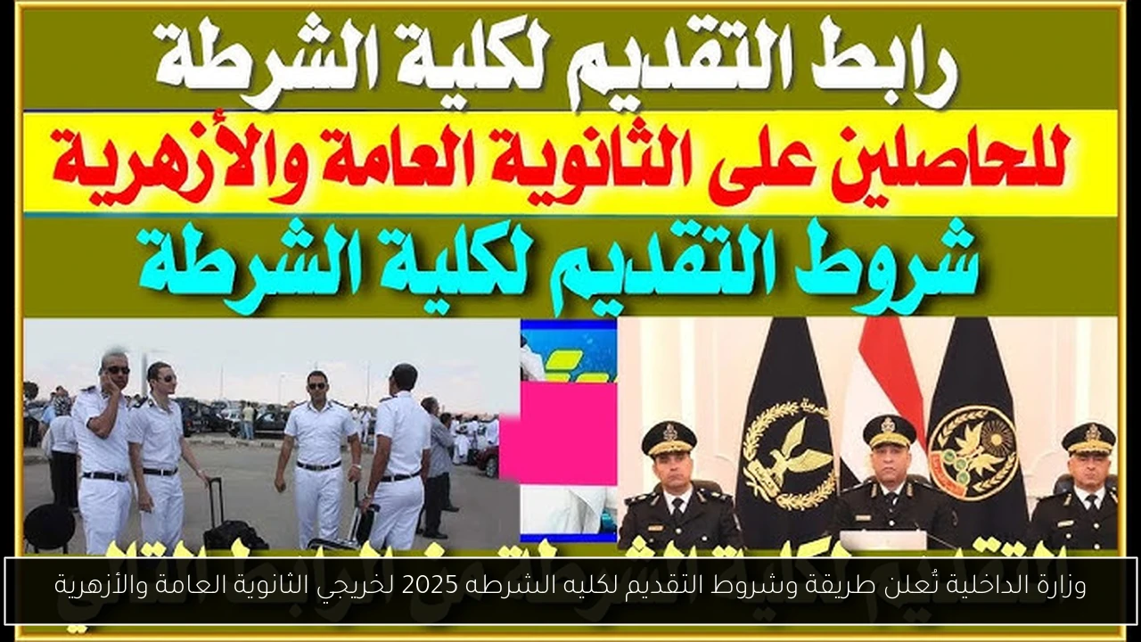 التقديم لكليه الشرطه