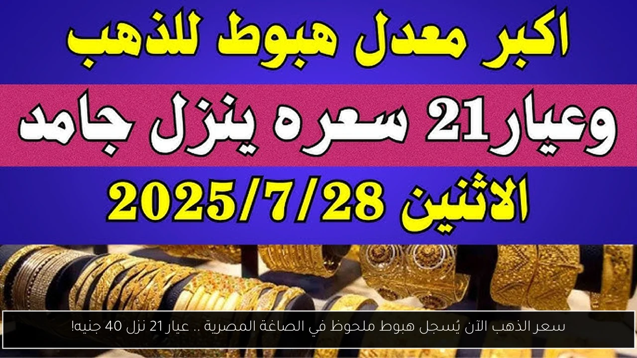 سعر الذهب الآن