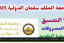 تنسيق جامعة الملك سلمان